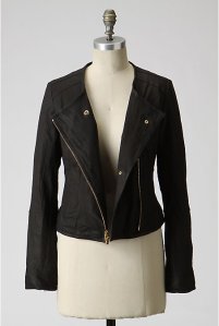 Leather Jacket: Anthropologie, Washed Leather Racer, $248